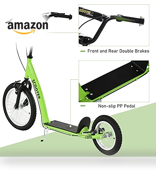 Youth Kick Scooter — Push Scooters, Aosom