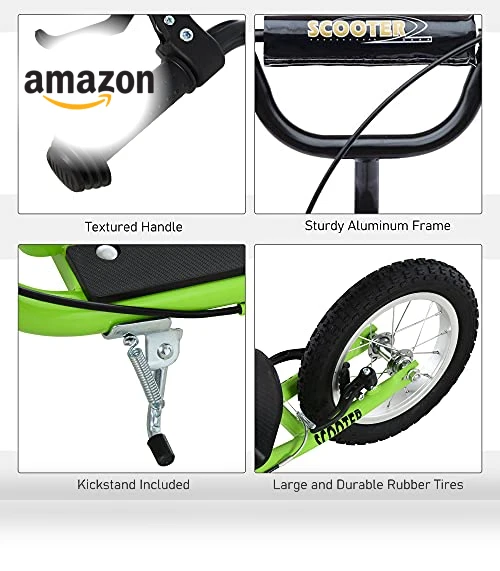 Youth Kick Scooter — Push Scooters, Aosom