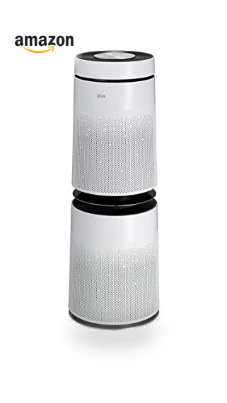 360-Degree Air Purifier with Wi-Fi and Voice Control — Activated Carbon Air Purifiers, LG