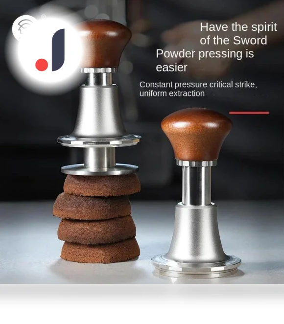 Auto-Bounce Espresso Tamper with Smart Constant Force — Tampers, Darling Women Boutique C