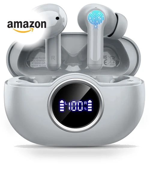 Bluetooth 5.4 Wireless Earbuds — In-Ear Headphones, Rinsmola