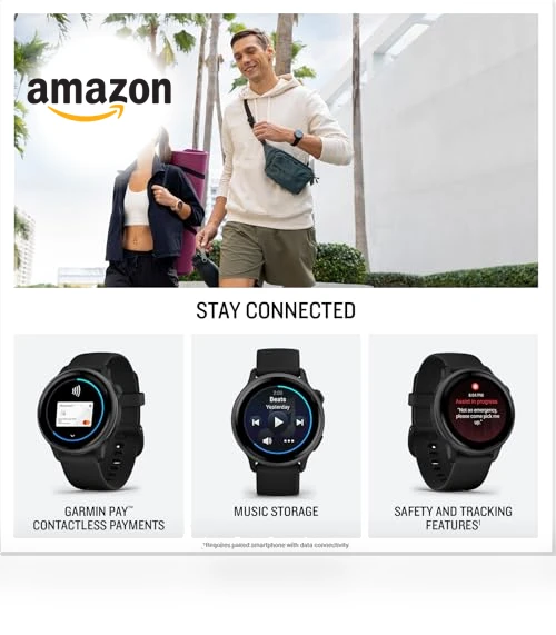 Fitness GPS Smartwatch — Smartwatches, Garmin