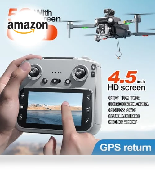 GPS Drone with Screen Controller — Drones & UAV Technology, QAONIE