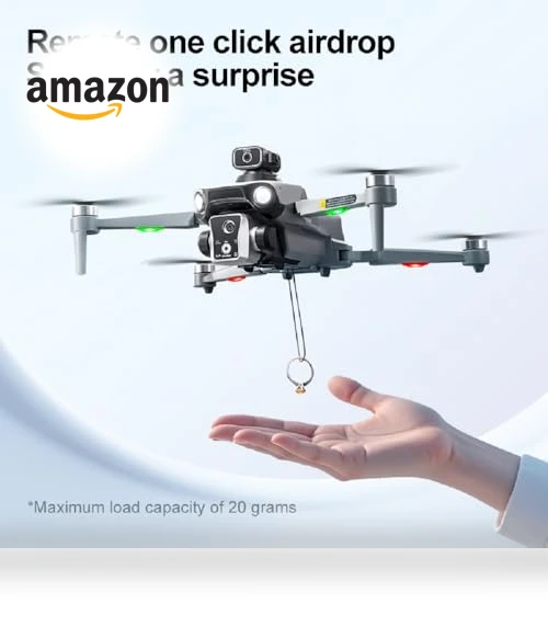 GPS Drone with Screen Controller — Drones & UAV Technology, QAONIE