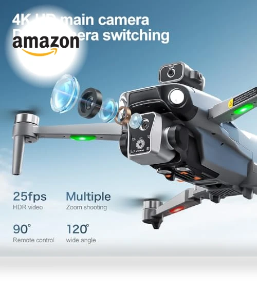 GPS Drone with Screen Controller — Drones & UAV Technology, QAONIE