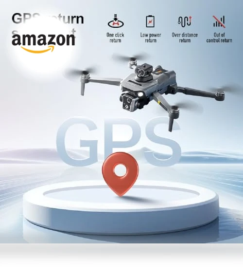 GPS Drone with Screen Controller — Drones & UAV Technology, QAONIE