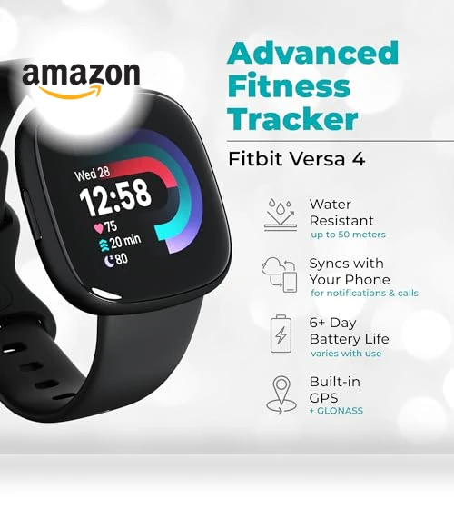 Health and Fitness Smart Watch — Wearable Accessories, Fitbit