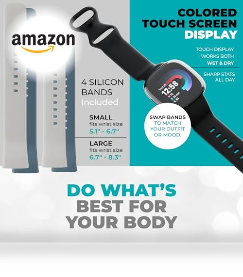 Health and Fitness Smart Watch — Wearable Accessories, Fitbit