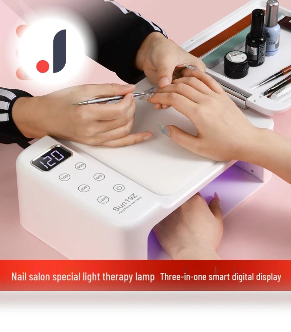 High Power Nail Drying Lamp with Smart Sensor and Hand Rest — Curing Lamps, The Million