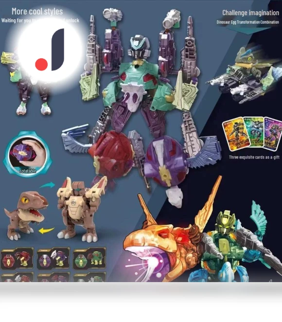 Interactive Dinosaur Egg Robot Toy — Interactive Animal Companions, Super Go
