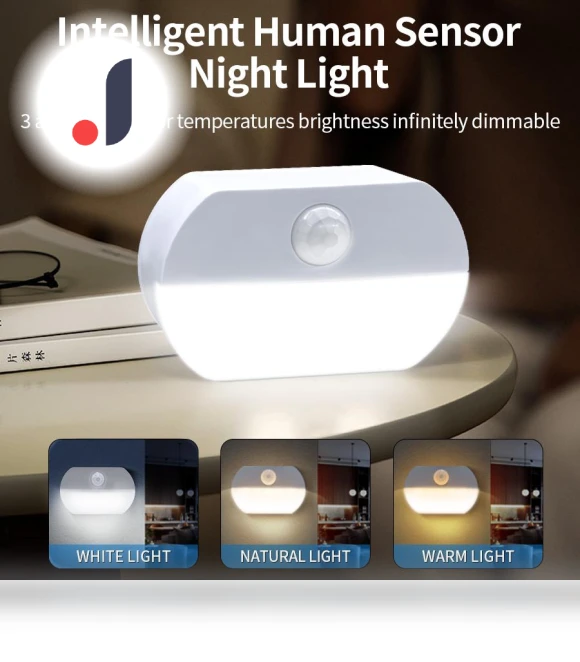 LED Night Light with Motion Sensor — Night Lights, JOHO - CarGear