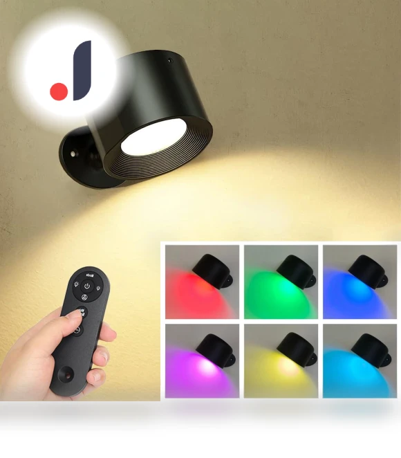 LED Wall Light with Touch Remote Control — Book Lights, JOHO - CarGear