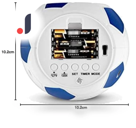 Multifunctional Football Alarm Clock — Clocks, Elenxs Kitchen