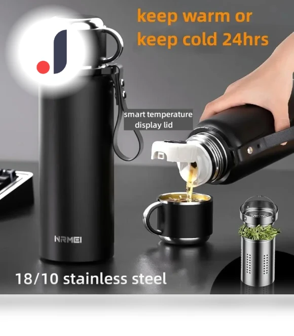 Portable Vacuum Thermos with Tea-Water Separation — Beverage Warmers, DHDH