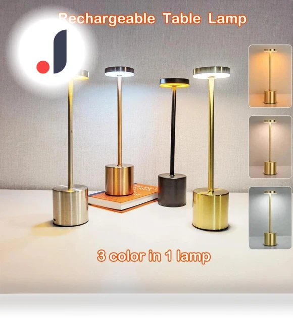 Rechargeable Wireless LED Desk Lamp — Study & Desk Lighting, JOHO - CarGear