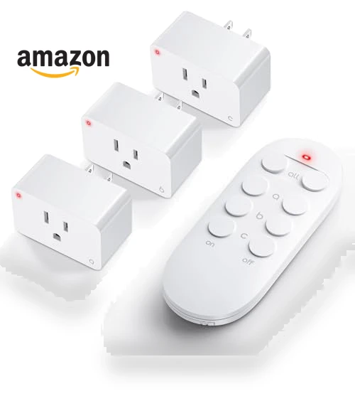 Remote Control Outlet Plug — Remote Controls, HOMATTER