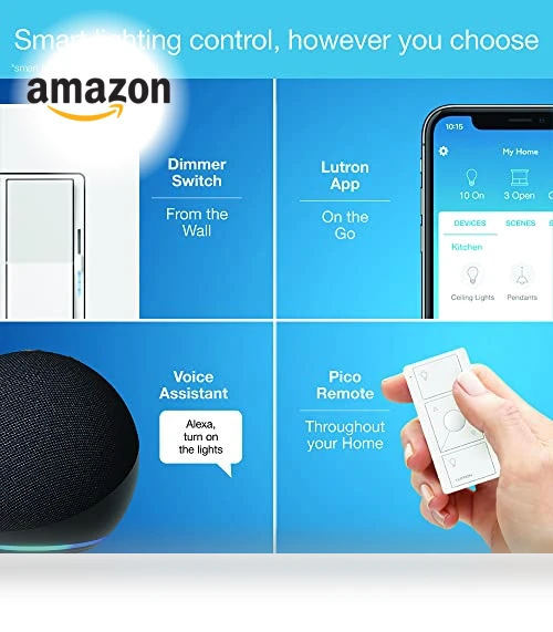 Smart Dimmer Switch for Smart Lighting — Dimmer Switches, Lutron