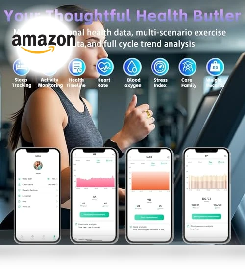 Smart Fitness Tracker Ring — Smart Rings, Anarow