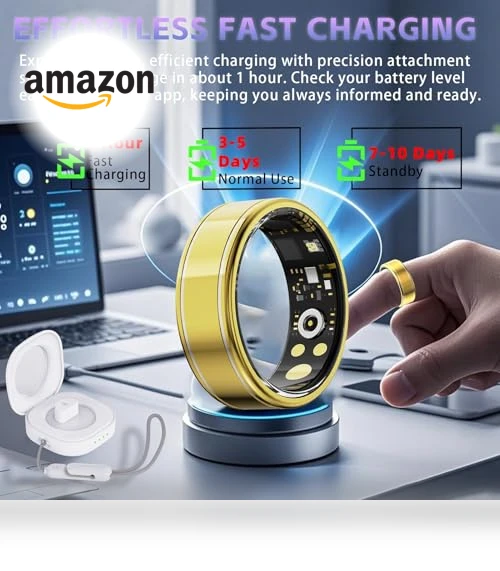 Smart Fitness Tracker Ring — Smart Rings, Anarow