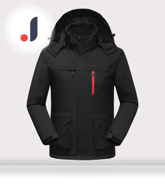 Smart Heated Windbreaker Jacket — Insulated, BigSopping