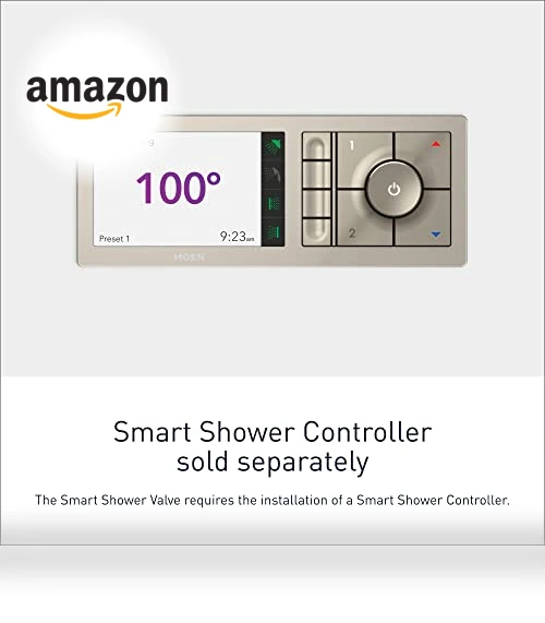 Smart Shower Digital Thermostatic Shower Valve — Shower Flow Control Valves, Moen