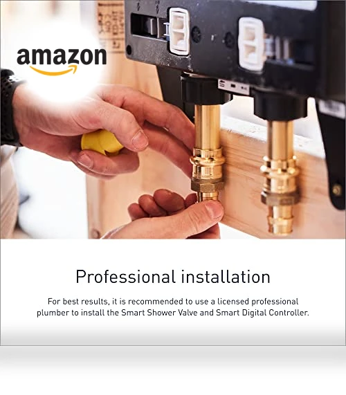 Smart Shower Digital Thermostatic Shower Valve — Shower Flow Control Valves, Moen