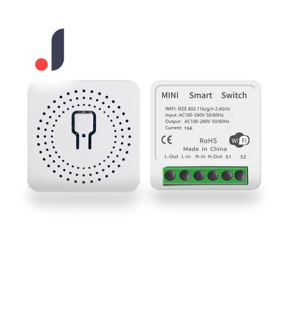 Smart Square Mini Contactor 16A WiFi — Smart Home Hubs & Controllers, TrendVibeCN