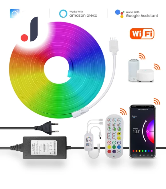 Smart WiFi Bluetooth LED Neon Light Strip — LED Strips, JOHO - CarGear