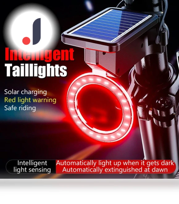 Solar-Powered Bicycle Rear Light — Bike Headlights, This Lawsuit