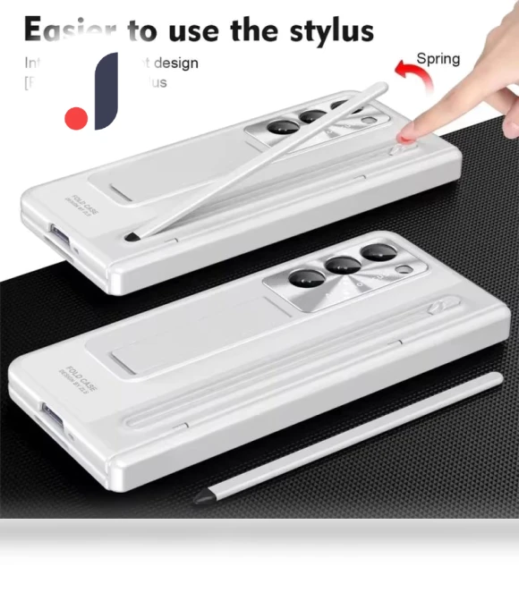 Tempered Glass Stand Case with Touch Pen — Phone Accessories, Yayingda