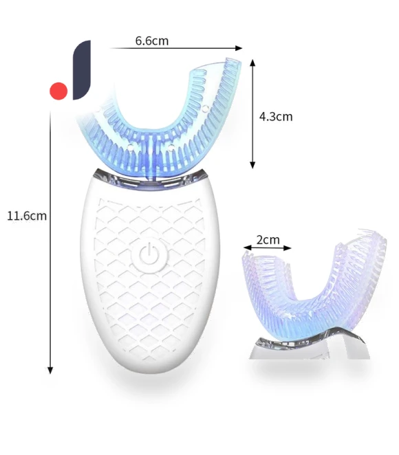 U-Shaped Smart Whitening Electric Toothbrush — Ultrasonic, Cozy Cottage-Relax