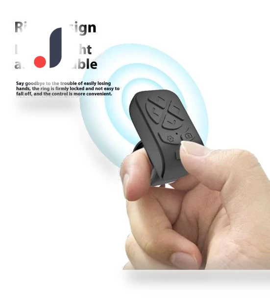 Universal Portable Wireless Bluetooth-Compatible Finger Video Shooting Controller — Remote Controls, Goodza