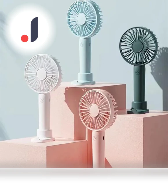 USB Rechargeable Mini Fan — Portable USB Fans, JOHO - CarGear
