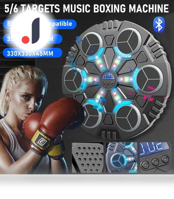 Wall-Mounted Smart Musical Boxing Trainer — Core & Ab Trainers, Jiameicheng