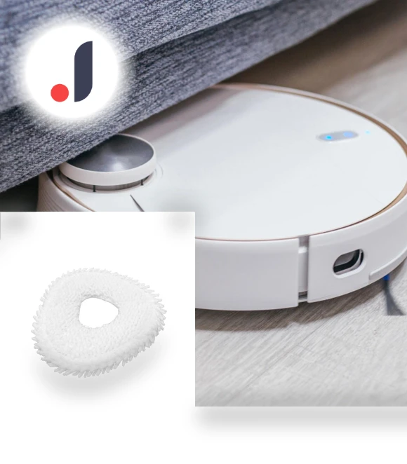Washable Robot Vacuum Mop Pads Set — Smart Cleaning Robots, Scented