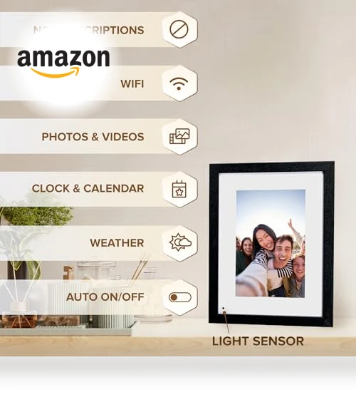 WiFi Digital Photo Frame — Digital Frames, Simply Smart Home