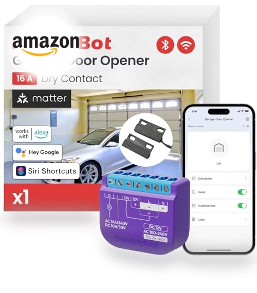 WiFi Smart Garage Door Opener — Keypads & Remotes, Wonderlab
