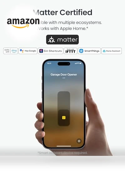 WiFi Smart Garage Door Opener — Keypads & Remotes, Wonderlab