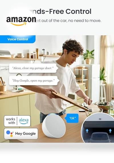 WiFi Smart Garage Door Opener — Keypads & Remotes, Wonderlab