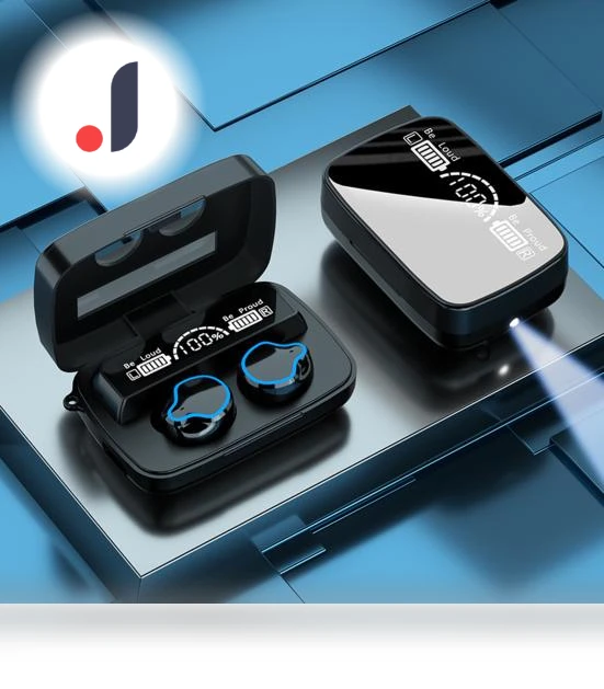 Wireless Earbuds with Touch Control — In-Ear Headphones, LOMEII Electronic