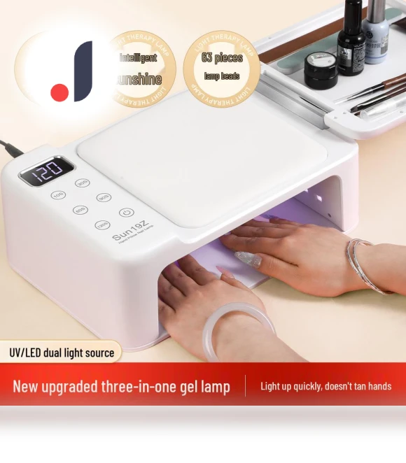 3-in-1 Gel Nail Dryer with Hand Rest & Sensor — Nail Dryers, The Million