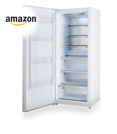 60" 2-Piece Convertible Refrigerator/Freezer Built-In with Modern Trim — Mini Fridges, Forno