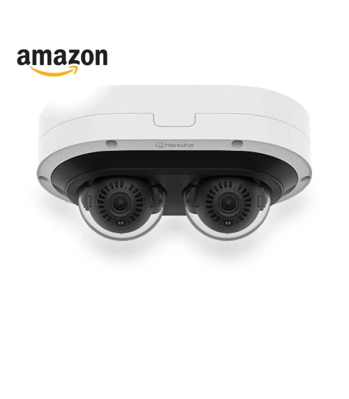 AI IR Multi-Directional Dome Camera — Security Cameras, Hanwha