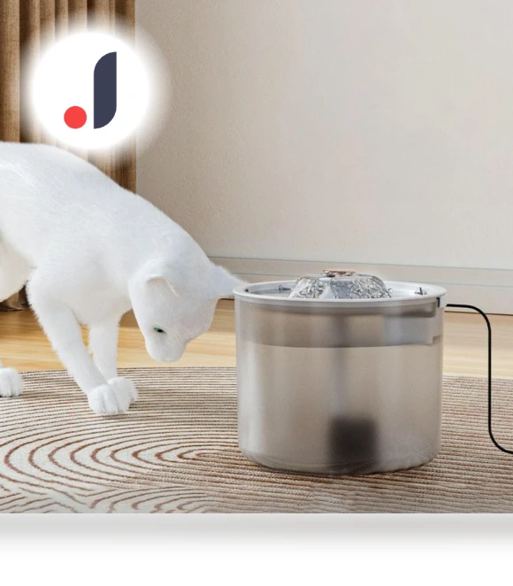 Automatic Silent Pet Water Dispenser — Feeding Supplies, Zhongqin