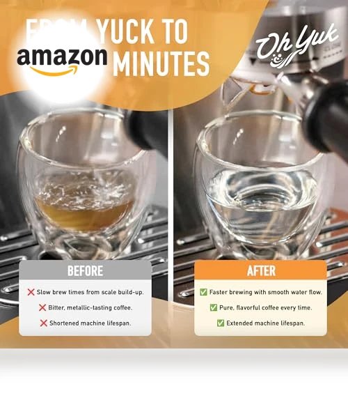 Coffee Machine Descaler — Cleaning Products, Oh Yuk