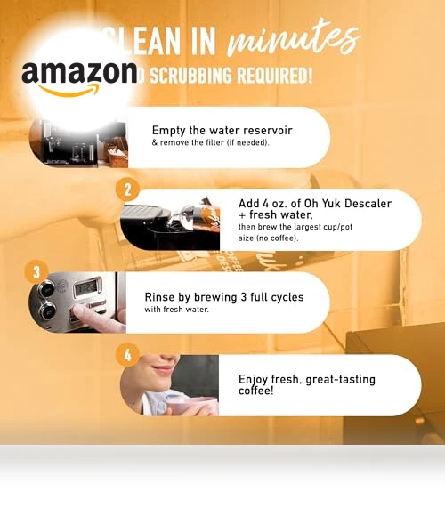 Coffee Machine Descaler — Cleaning Products, Oh Yuk