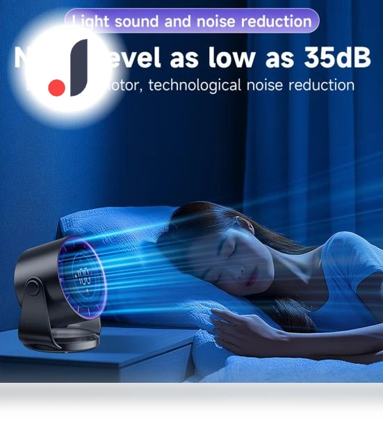 Digital Display Air Cooling Fan — Stand Fans, Magic Cart