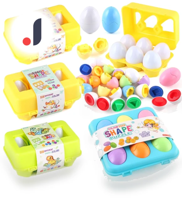 Educational Smart Eggs — Infant & Early Childhood Playthings, Super Go