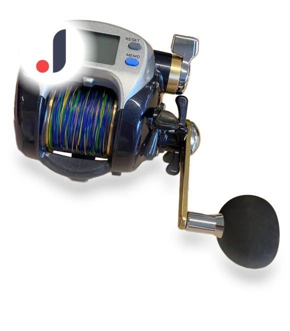 Electric Reel with PE Line and UVF Shelf Sensor — Reels, Daiwa