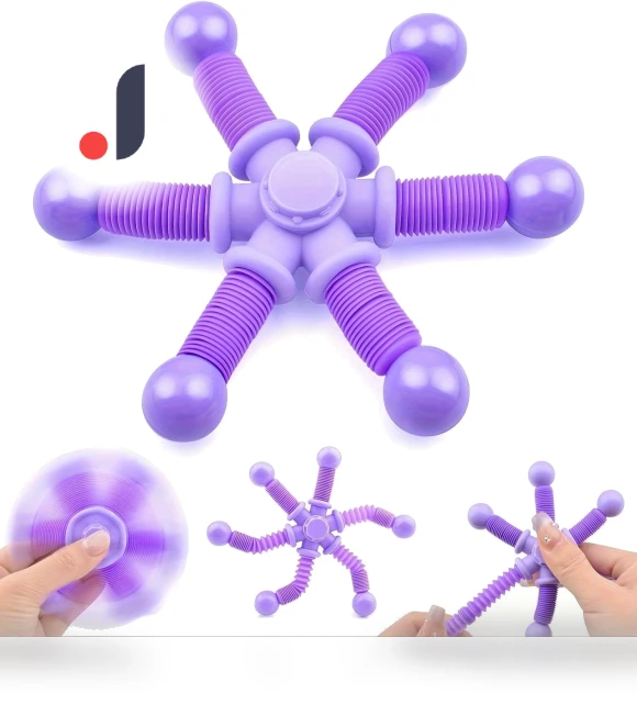 Hexagonal Fidget Spinner — Stress Relievers, Houspace